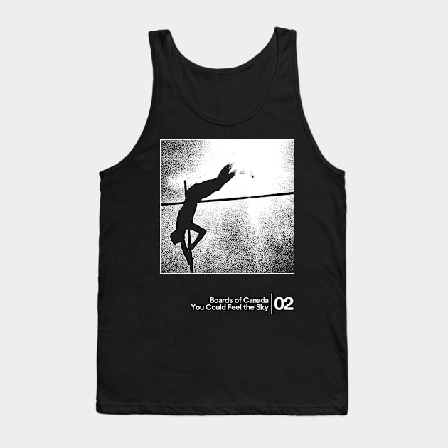 BOC - You Could Feel the Sky / Minimal Style Graphic Artwork Tank Top by saudade